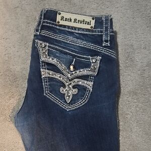 Rock Revival Women's Indigo Boot Cut Jeans